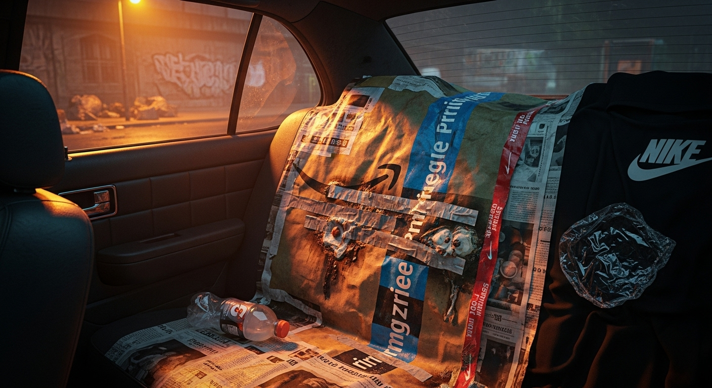 4x5 UrbanBlend Stealth Tarp | Advanced Urban Concealment